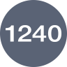 1240 Lumens