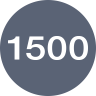1500 Lumens