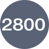 2800 Lumens