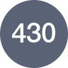 430 Lumens