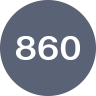 860 Lumens